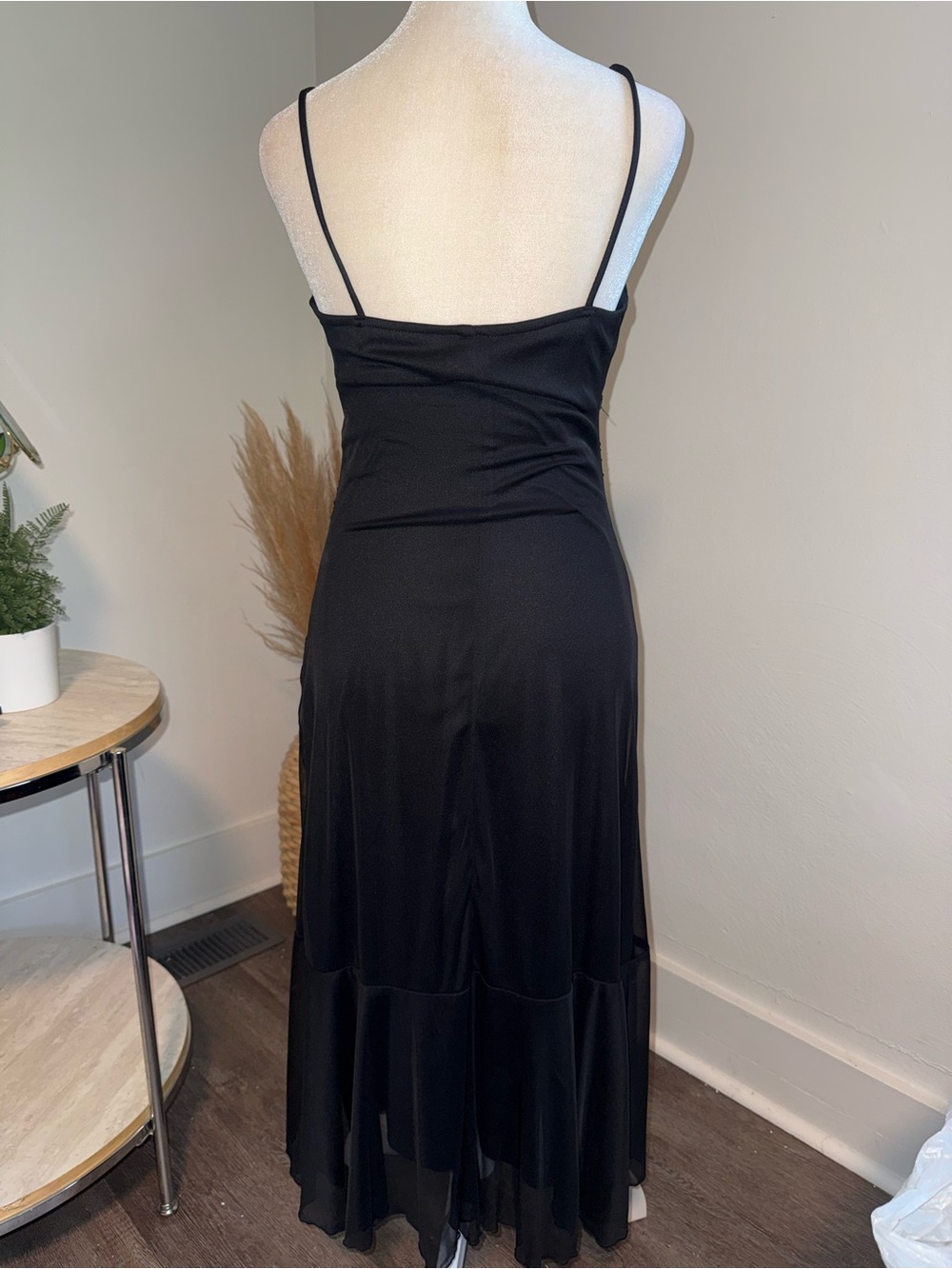 Ruby Rox Black Asymmetrical Dress - Picture 2 of 5